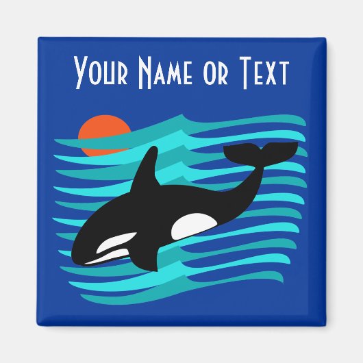 オルカ磁石 マグネット (正面)