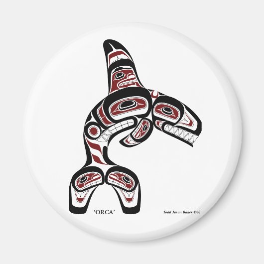 オルカ磁石 マグネット (正面)