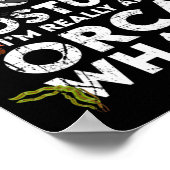 オルカ笑わされるハロウィーンの衣装 ポスター (角)