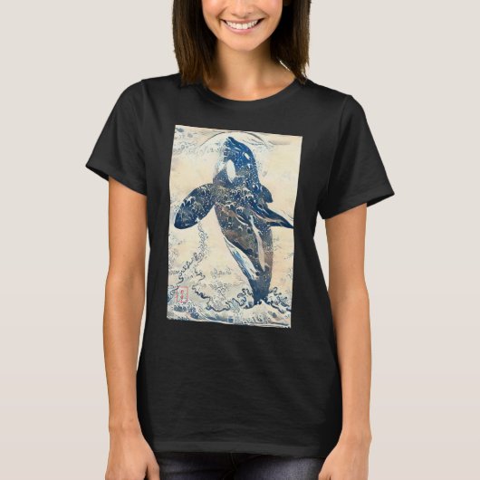 オルカ素晴らし波 Tシャツ (正面)