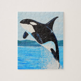オルカ絵画ス ジグソーパズル