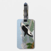 オルカ荷物タグ ラゲッジタグ (裏面縦)