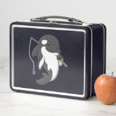 オルカ・アス・フィッシャー魚釣り棒 メタルランチボックス (インサイチュ)