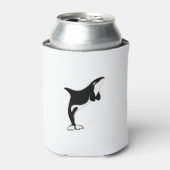 オルカ – キラークジラ – 海 – 海獣 缶クーラー (缶正面)