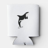 オルカ – キラークジラ – 海 – 海獣 缶クーラー (裏面)