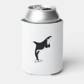 オルカ – キラークジラ – 海 – 海獣 缶クーラー (缶裏面)