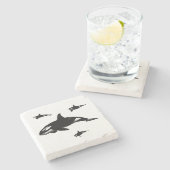 オルカ ストーンコースター (横)