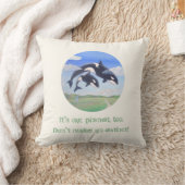 オルカ・スピリッツ「私の惑星でもある」 クッション (ブランケット)