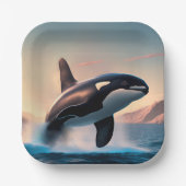 オルカ ペーパープレート (正面)