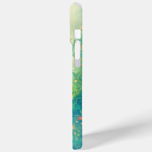 オルカ・ホエールレルム Case-Mate iPhoneケース (裏面 / 左)