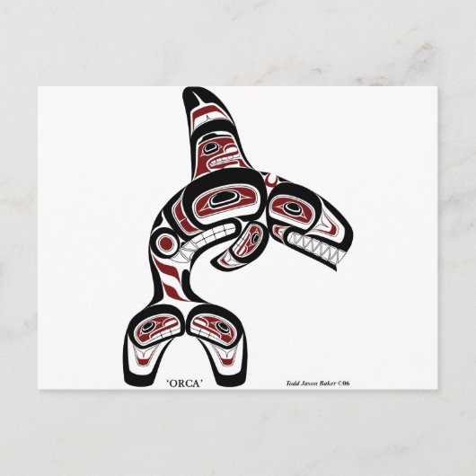 オルカ ポストカード (正面)