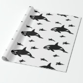 オルカ ラッピングペーパー (アンロールド)