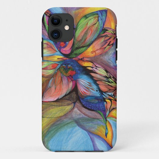 オルガスムの花1-1 Case-Mate iPhoneケース (裏面)