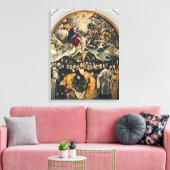 オルガズ伯爵の埋葬 キャンバスプリント (インサイチュ (リビング))