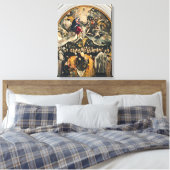 オルガズ伯爵の埋葬 キャンバスプリント (インサイチュ (寝室))