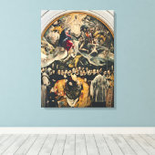 オルガズ伯爵の埋葬 キャンバスプリント (インサイチュ (ウッドフロア))