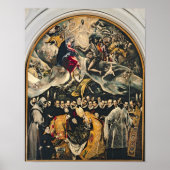 オルガズ伯爵の埋葬 ポスター (正面)