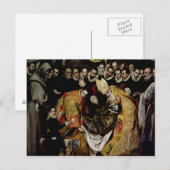 オルガズ伯爵の埋葬 ポストカード (正面/裏面)