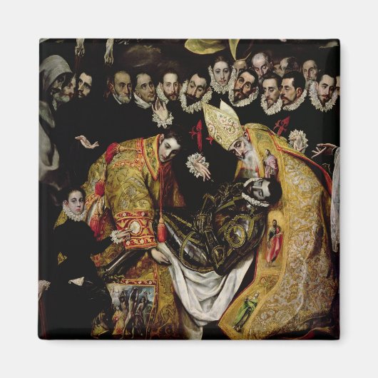 オルガズ伯爵の埋葬 マグネット (正面)