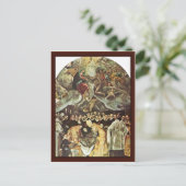 オルガズ伯爵の埋葬by Greco El ポストカード (スタンド正面)