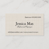 オルガナイザーの名刺 名刺 (裏面)