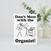 オルガニストに手を出すな ポストカード (スタンド正面)