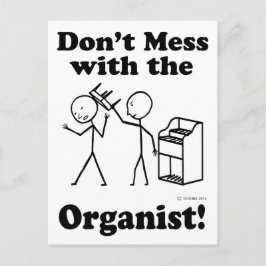 オルガニストに手を出すな ポストカード