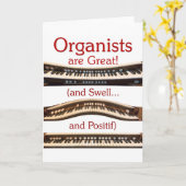 オルガニストはカー素晴らしド空白のである カード (黄色い花)