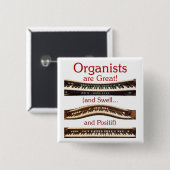 オルガニストはボタ素晴らしン 缶バッジ (正面&裏面)