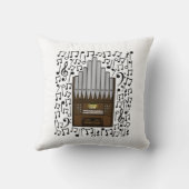 オルガニスト音楽先生 クッション (裏面)