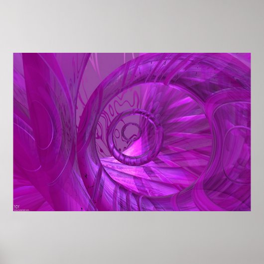 オルガニックス – 紫 ポスター (正面)