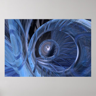 オルガニックス – 青 ポスター