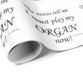 オルガンの声は遊 ラッピングペーパー (ロールコーナー)