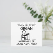 オルガンは何も重要ではない ポストカード (スタンド正面)