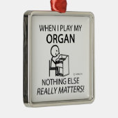 オルガンは何も重要ではない メタルオーナメント (右)