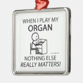 オルガンは何も重要ではない メタルオーナメント (左)