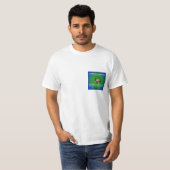 オルガンを弾いて生計を立てています Tシャツ (正面フル)