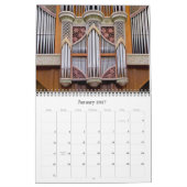 オルガンカレンダーUp Close No. 1 カレンダー (1月 2027)