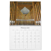 オルガンカレンダーUp Close No. 1 カレンダー (2月 2026)