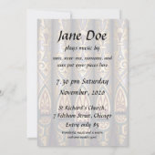 オルガンコンサートの招待-パイプ 招待状 (裏面)