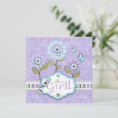 オルガンザフラワーズ招待状スクエアロフ 招待状 (スタンド正面)