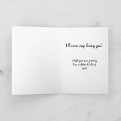 オルガンストップカード カード (内部)