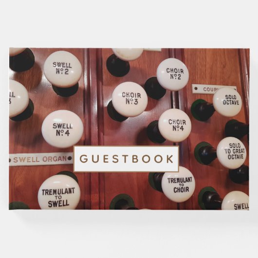 オルガンストップゲストブック ゲストブック (正面)