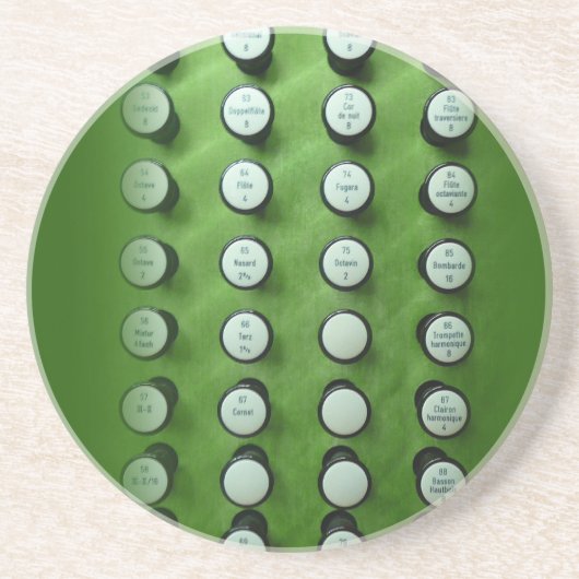 オルガンストップ コースター (正面)