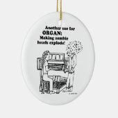 オルガンゾンビ爆発 セラミックオーナメント (右)