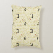 オルガンテープパターン透明線カラーの選択 アクセントクッション (裏面(縦))