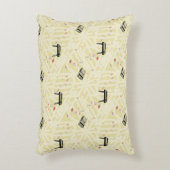 オルガンテープパターン透明線カラーの選択 アクセントクッション (正面(垂直))