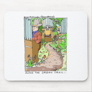 オルガントレイルでの出来事 Funny Tees Mugs Etc. マウスパッド