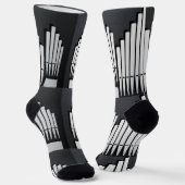 オルガンパイプのバーチャル・コンサート・オルガニスト ソックス (傾斜あり)