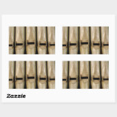 オルガンパイプシール 長方形シール (シート)